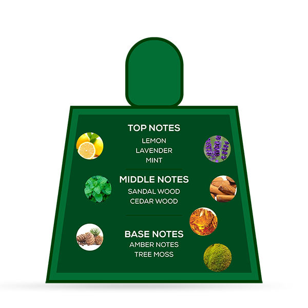 Green legend EDP Unisex perfume