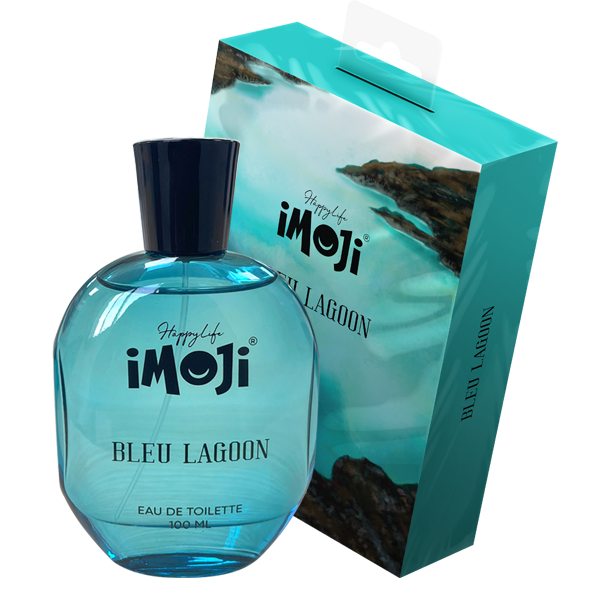 HAPPYLIFE IMOJI EAU DE TOILETTE BLEU LAGOON  ROYAL PERFUME 100ML