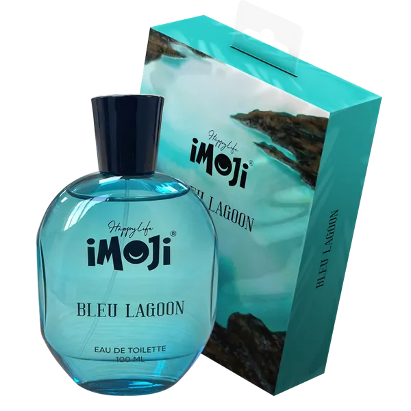 HAPPYLIFE IMOJI EAU DE TOILETTE BLEU LAGOON  ROYAL PERFUME 100ML