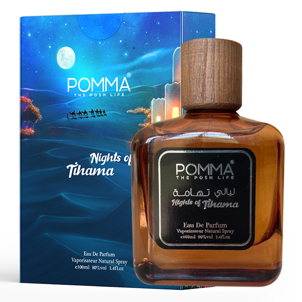 POMMA  AFFORDABLE EAU DE PARFUM  NIGHTS OF TIHAMA 100ML